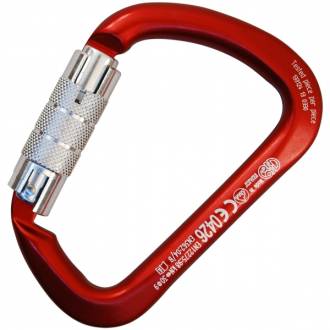 X-LARGE ALU TWIST LOCK - טבעת