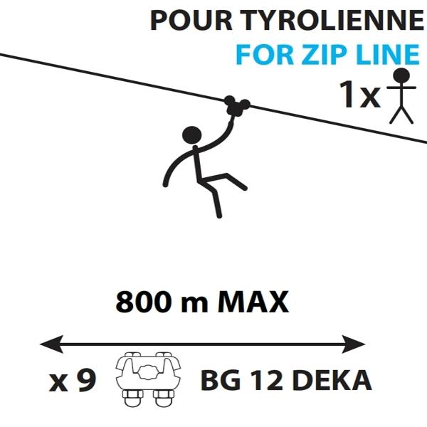 ZAZA2 BIG ZIP - לוחית חיבור לאומגה ארוכה